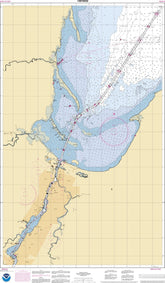 NOAA Nautical Chart 14918: Head of Green Bay, including Fox River below De Pere;Green Bay
